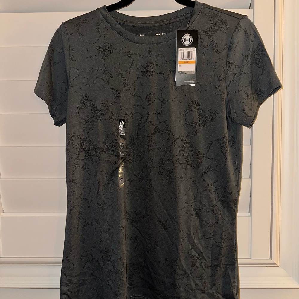 Women's Black Patterned Top